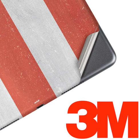 Puerto Rico Flag Distressed iPad Skins